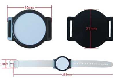 RFID塑胶腕带-表扣型